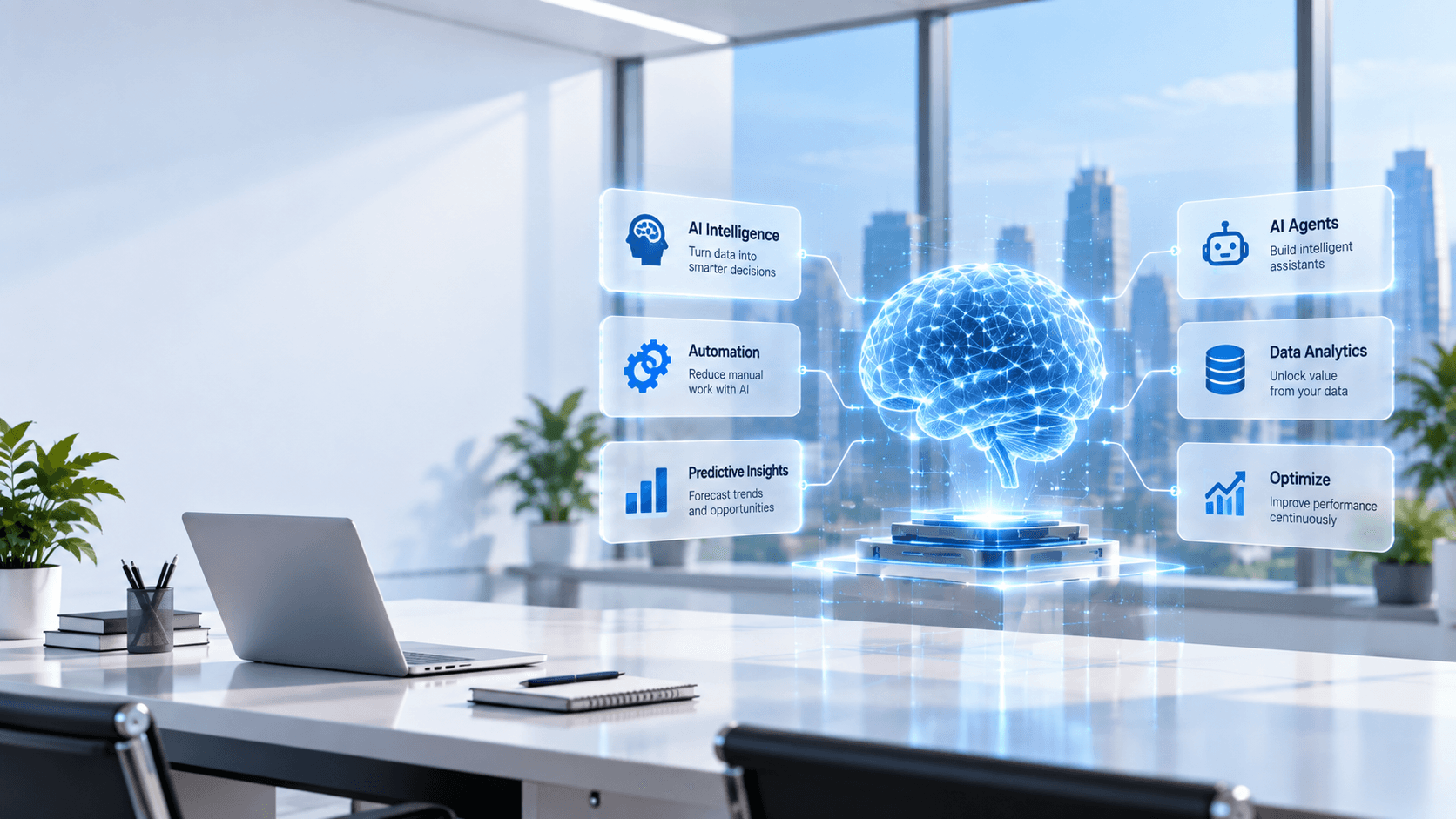 AI Agents, Chatbots & LLM Integration — Anviom